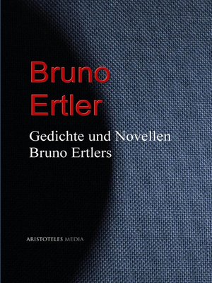 cover image of Gedichte und Novellen Bruno Ertlers
